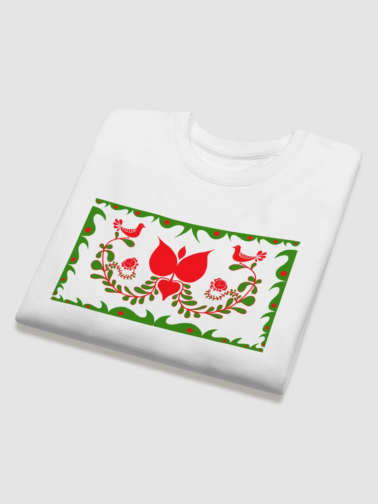 Traditional Hungarian Floral Bliss Premium Sweatshirt product image (4)
