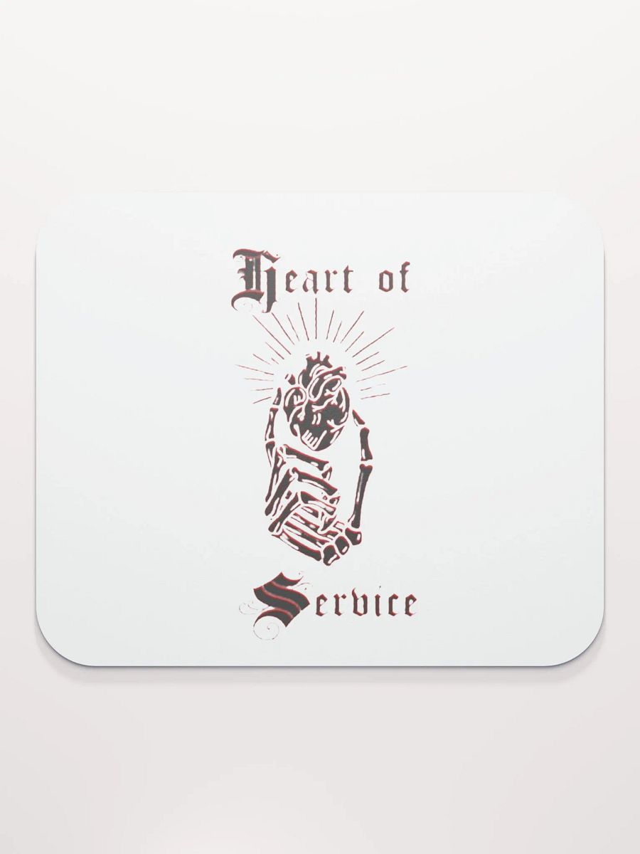 Heart of Service Mouse Pad product image (2)