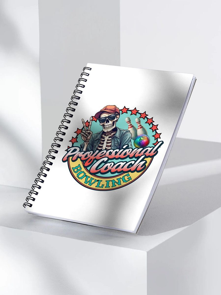 Professional Coach Bowling Skeleton Notebook product image (3)