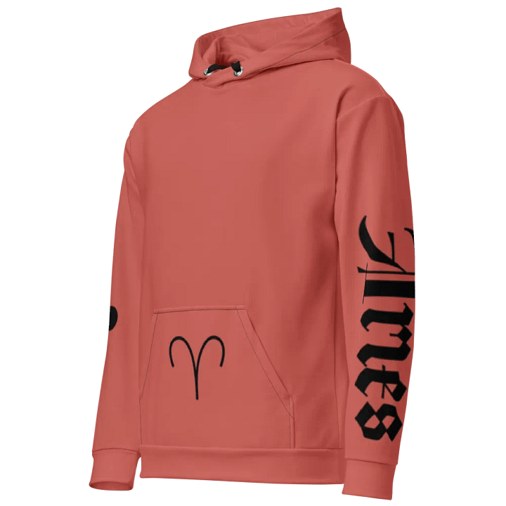 Coral Aries Unisex Hoodie product image (2)