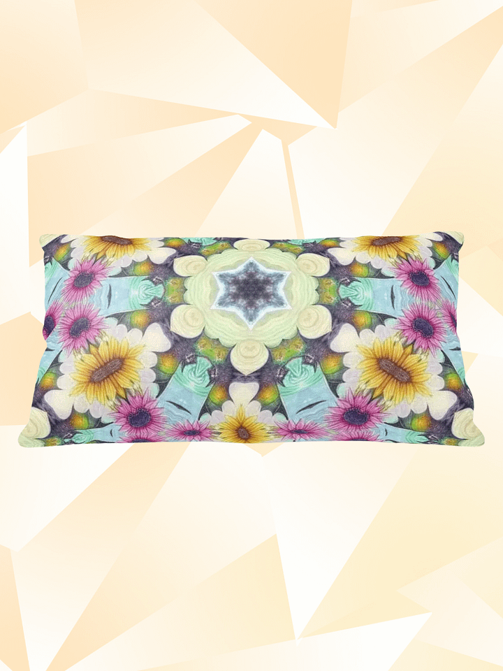 Kaleidoscopic Blooms Pillow product image (1)
