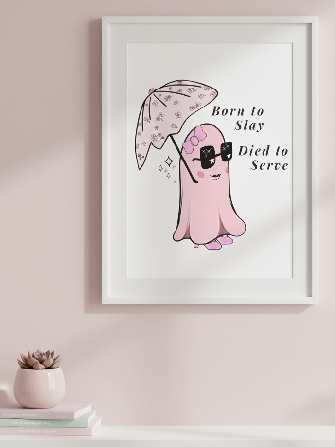 Born to Slay- Poster Print product image (1)