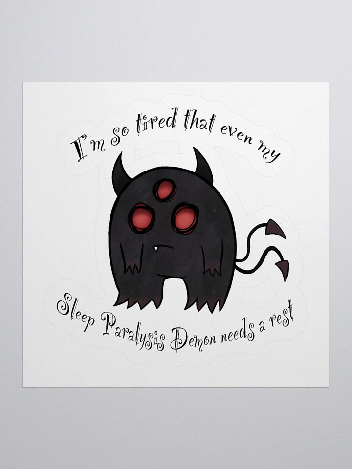 Sleep Paralysis Demon - Sticker product image (1)