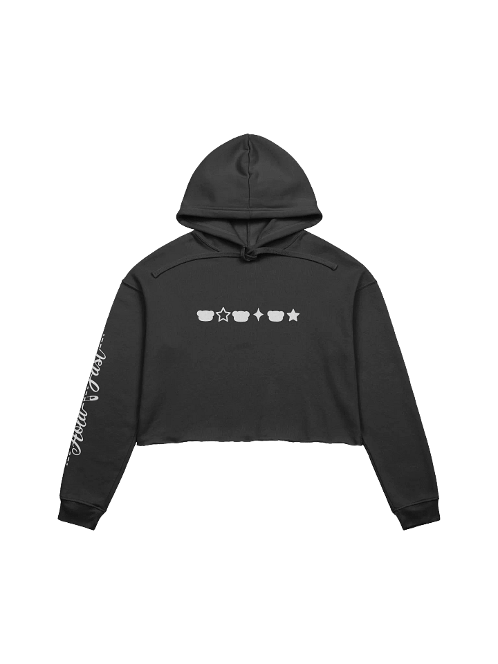Hold fast and Bear Down Fleece Cropped Hoodie product image (2)