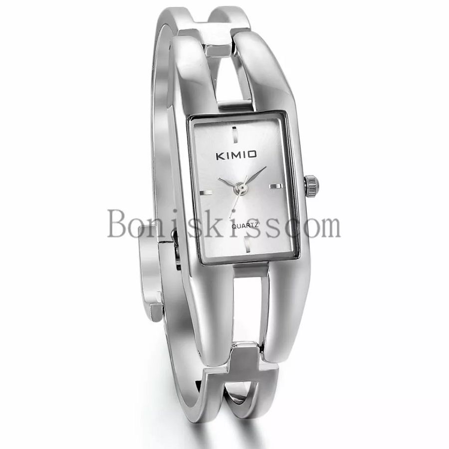 Fashion Lady Women Girl Rectangle Dial Quartz Analog Dress Business Wrist Watch product image (2)