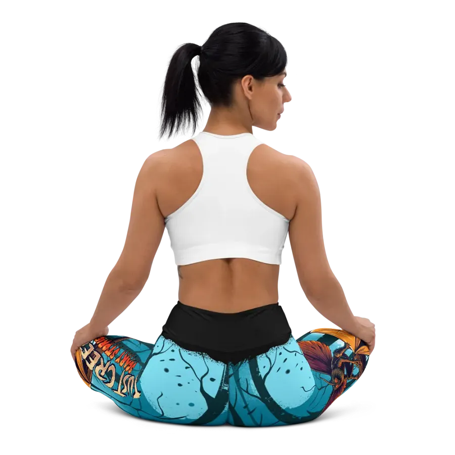 Eerie MothMan Forest Yoga Leggings product image (12)