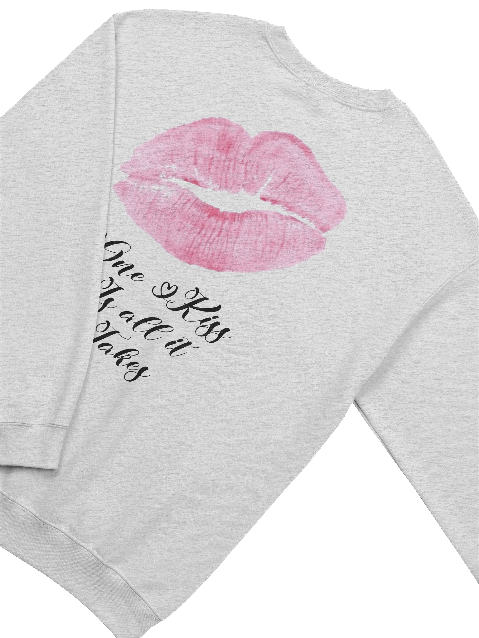 💋✨ “One Kiss Is All It Takes” Sweatshirt 💕 product image (4)