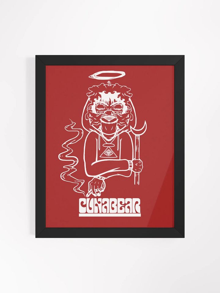 "Patron Saint Red" - Framed Print product image (2)