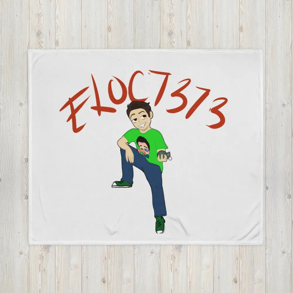 Eloc Logo Throw Blanket product image (16)