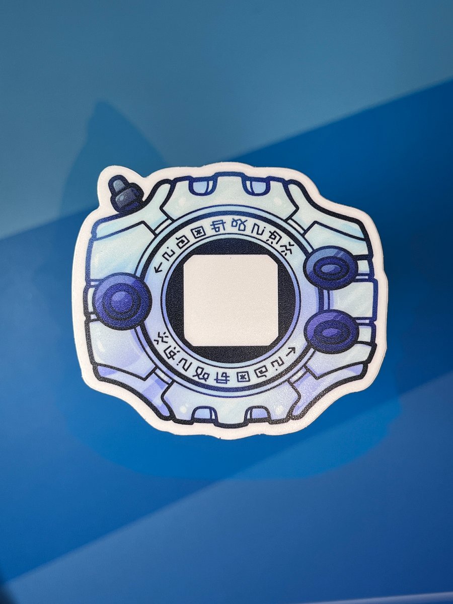 WoWoKo x Potato Fighters - Digimon - Digivice - Sticker product image (2)