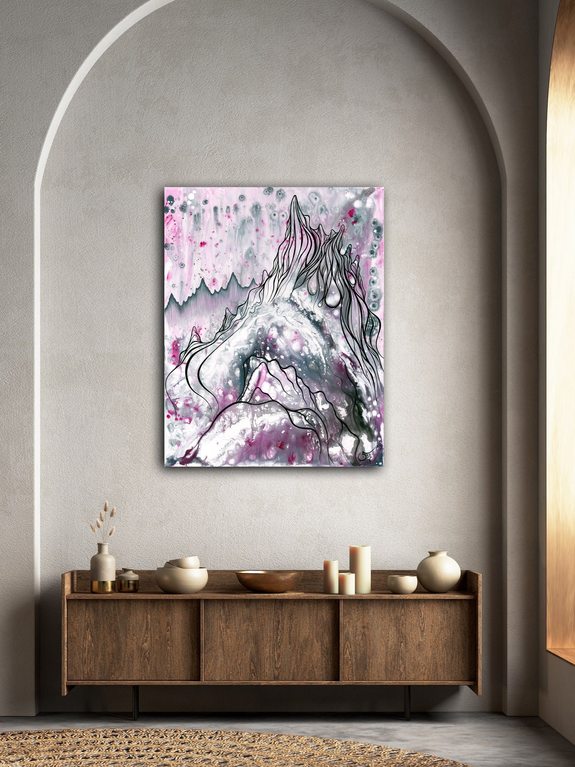 Mountain Echoes - Original Painting product image (2)