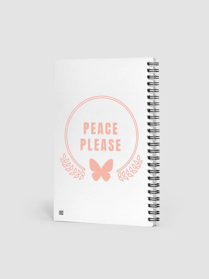 Peaceful please, Spiral Notebook product image (2)