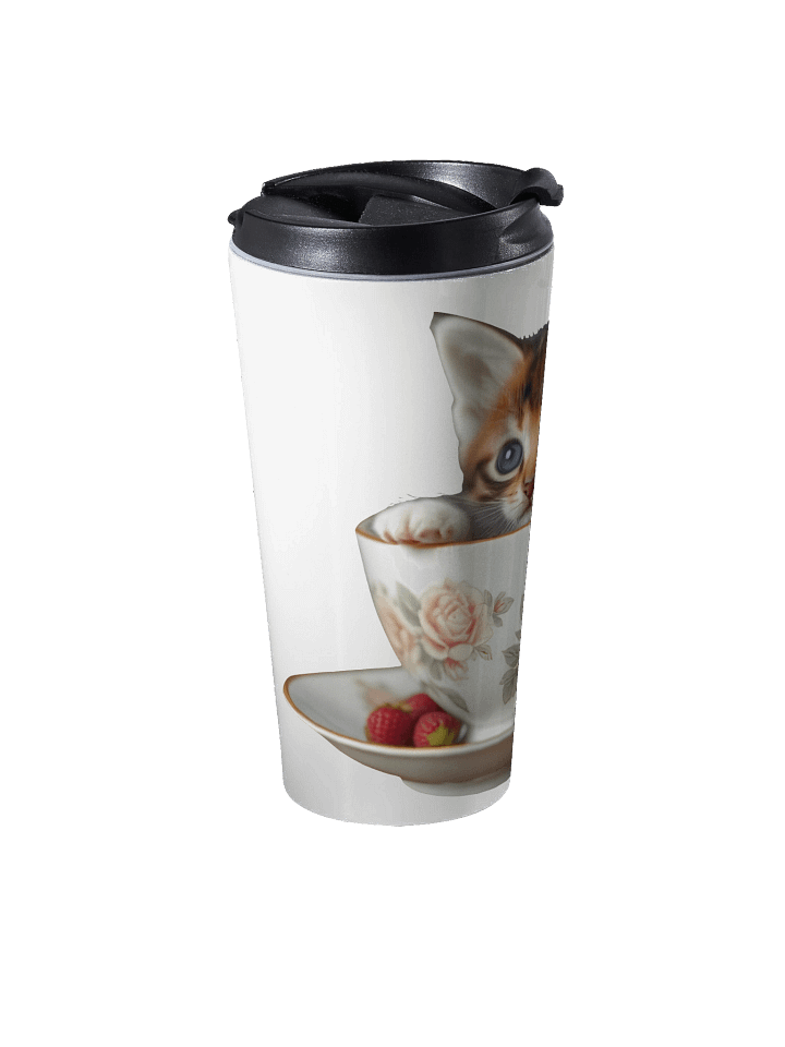 Tea & Whiskers Travel Mug product image (2)