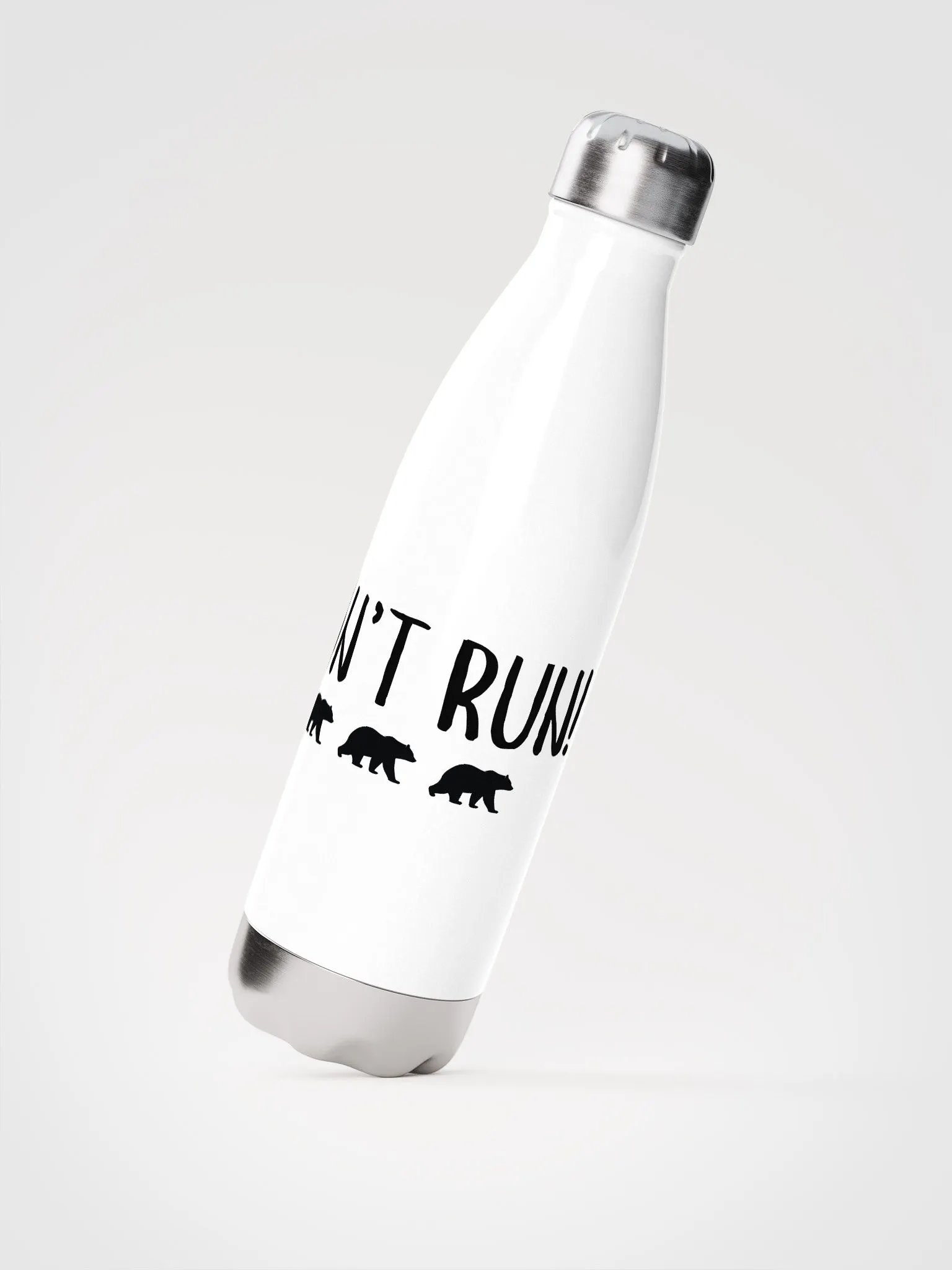 Don't Run! - Stainless Steel Water Bottle product image (2)