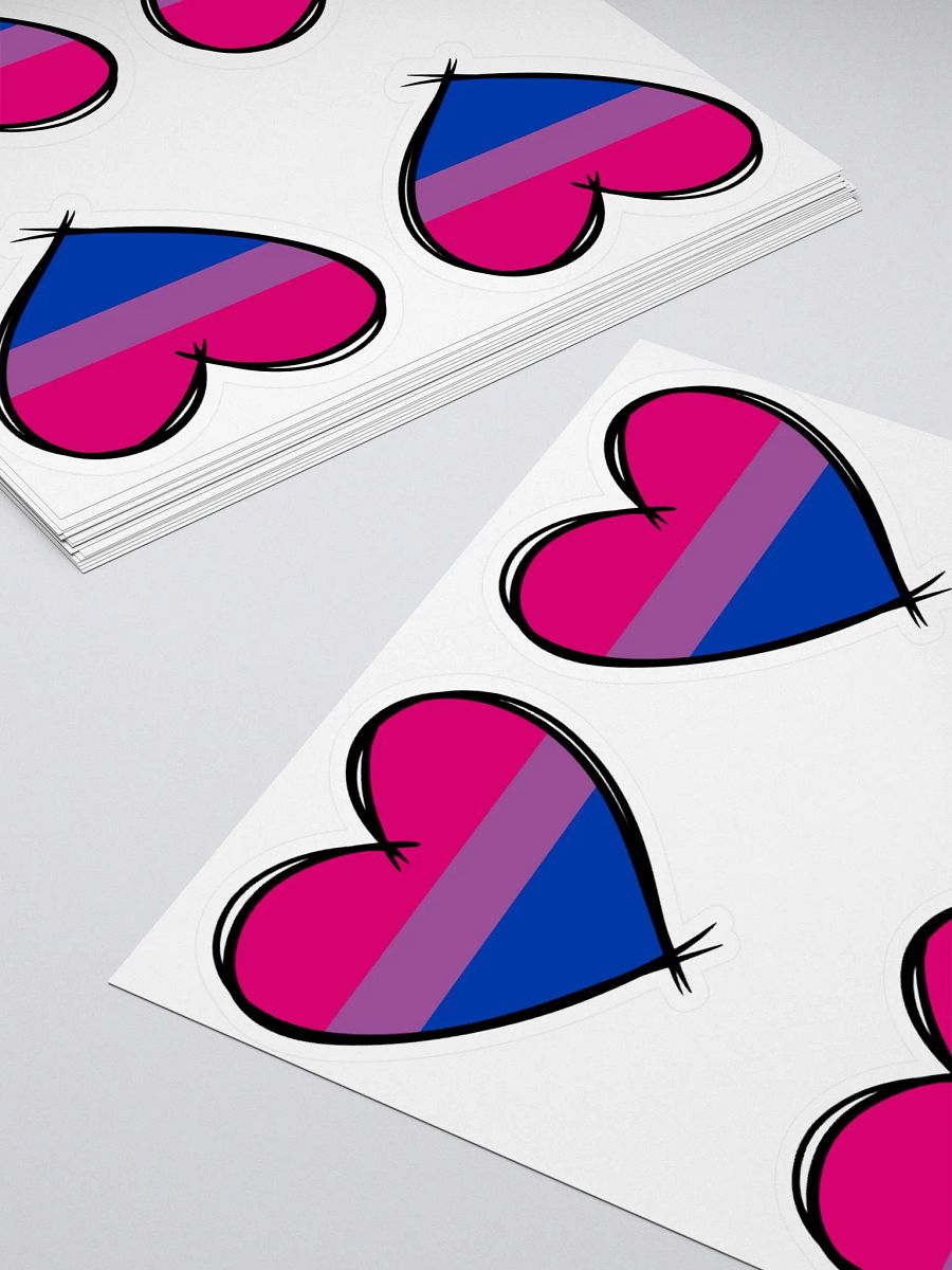 Bisexual Pride Stickers product image (7)