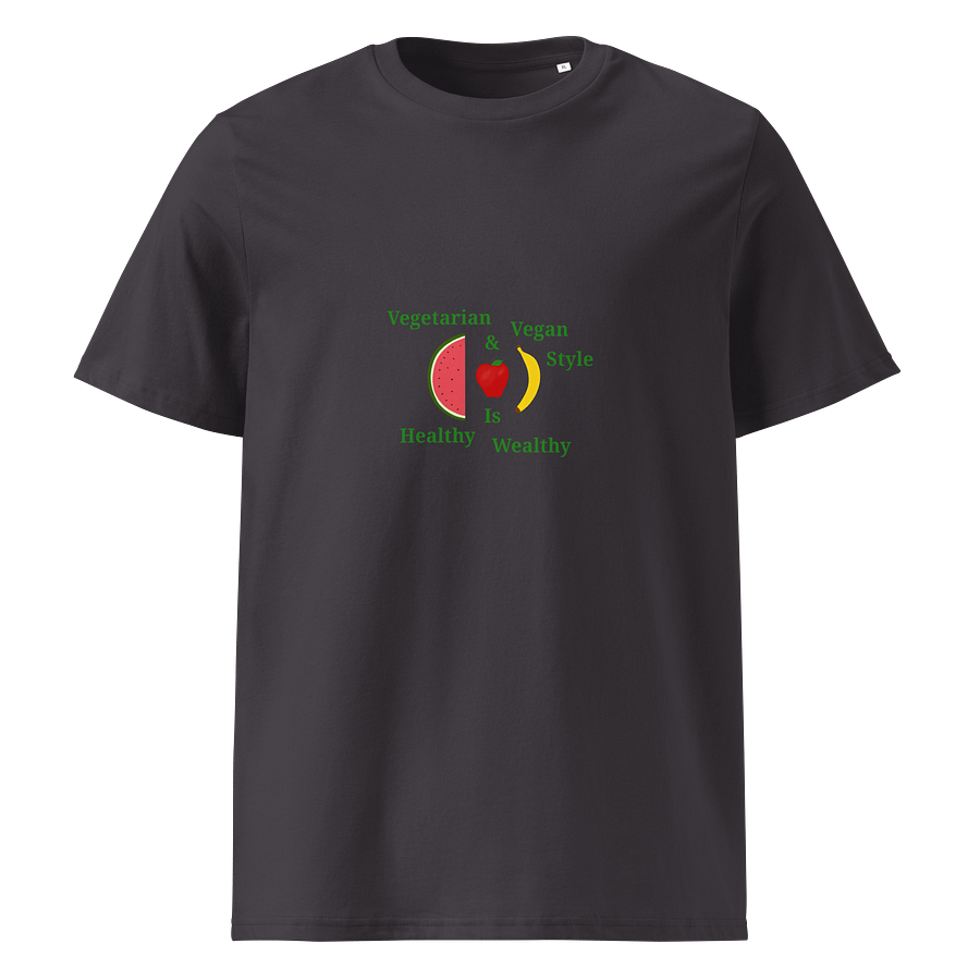 Healthy & Wealthy Vegetarian Vibes Tee product image (1)