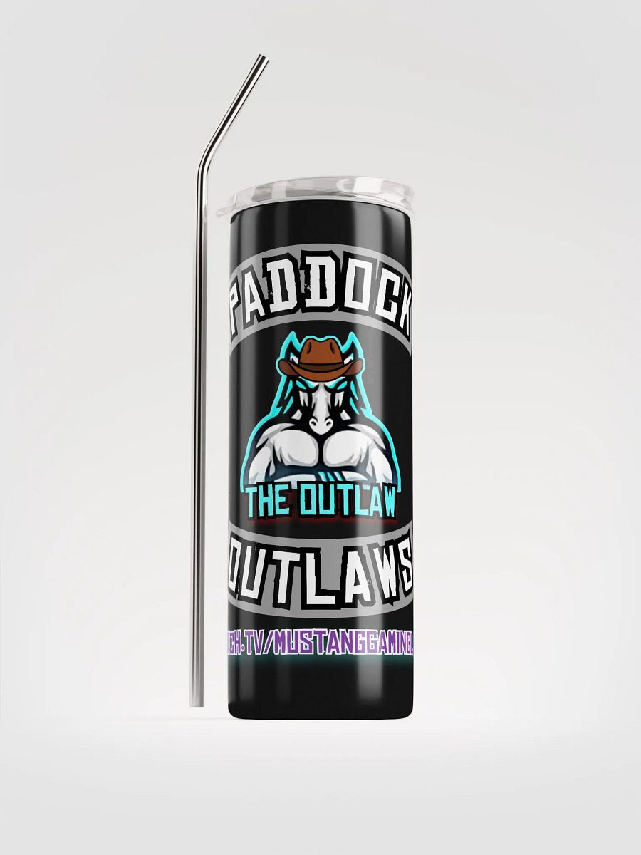 Outlaw Metal Drinks Tumbler & Straw product image (1)