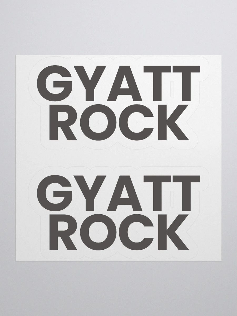 Gyatt Rock stickers product image (1)