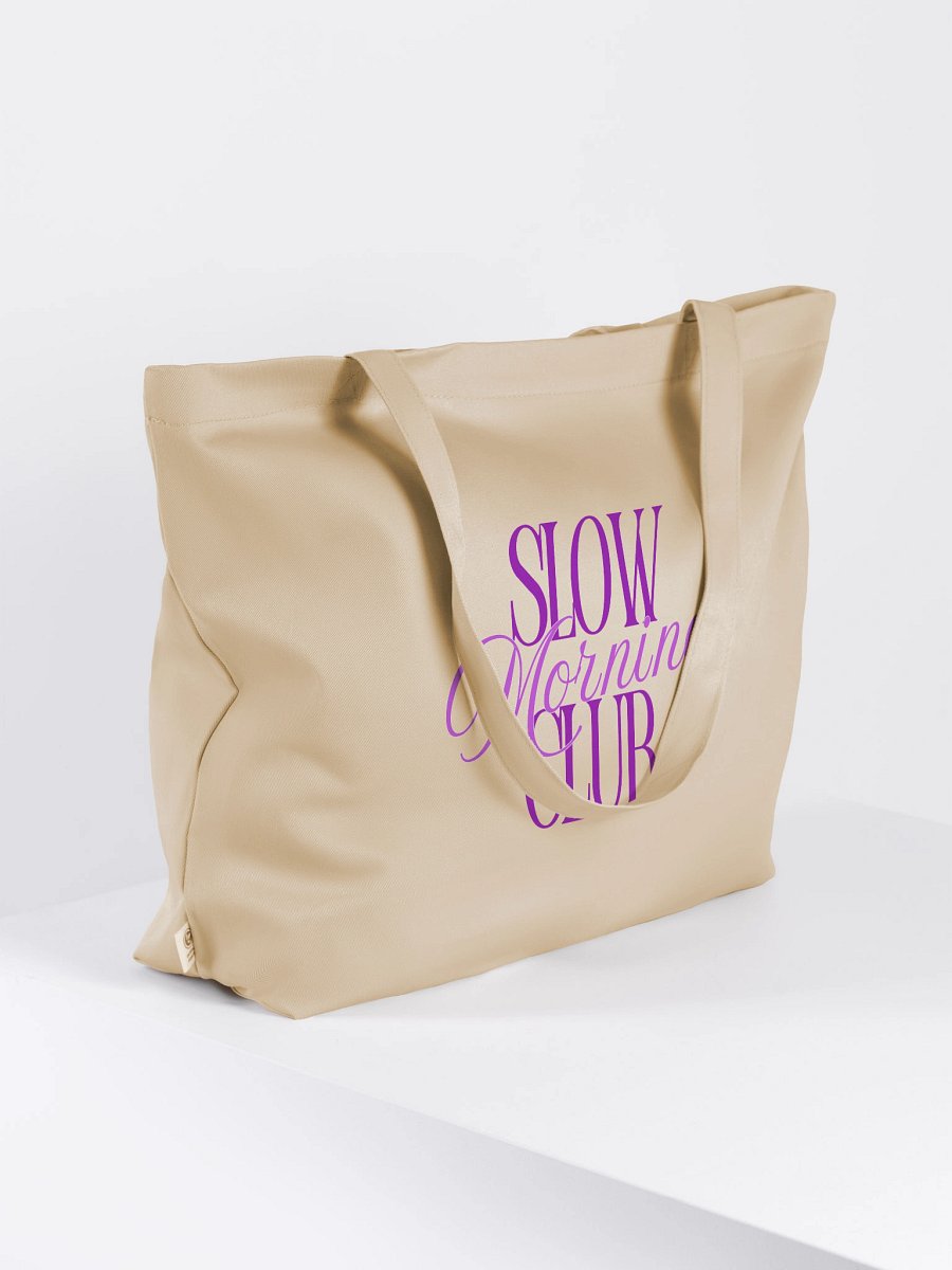 "Slow Morning Club" Tote | MyTime Movie Network Collection product image (4)