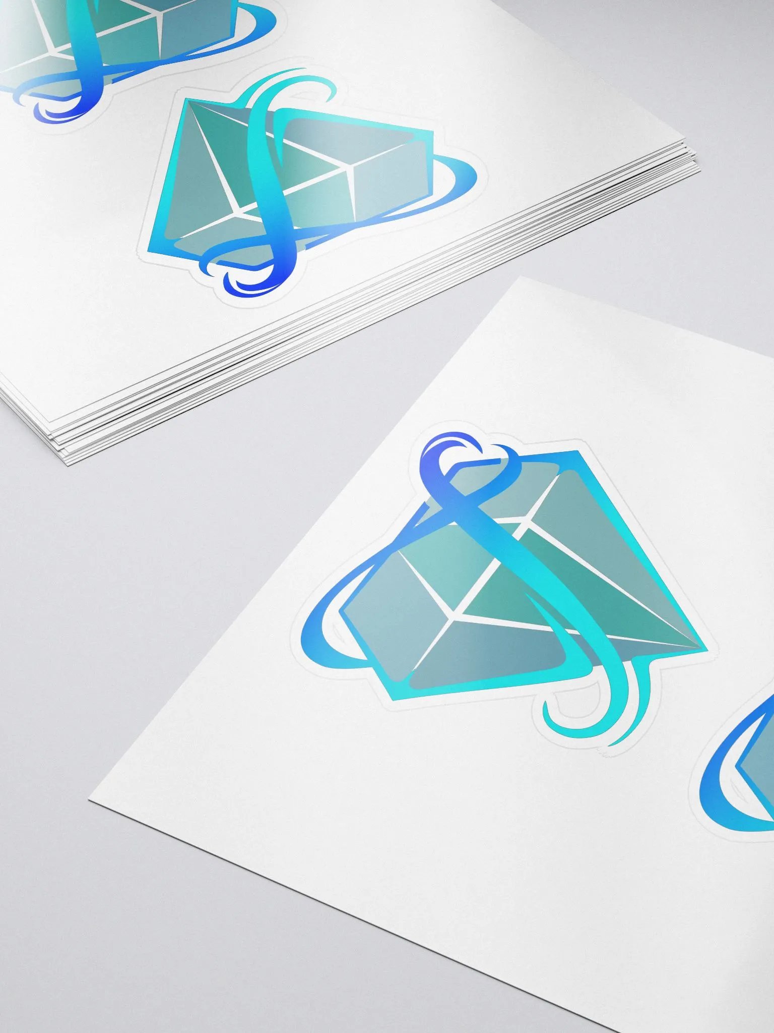 Blue stickers product image (5)