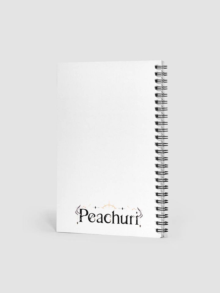Chaotic Peach Spiral Notebook product image (2)