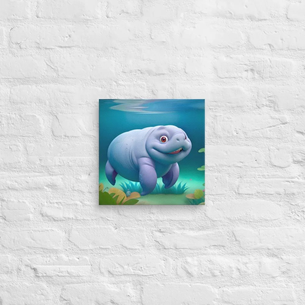 Endangered Species - Mexico - Manatee Canvas Art product image (12)