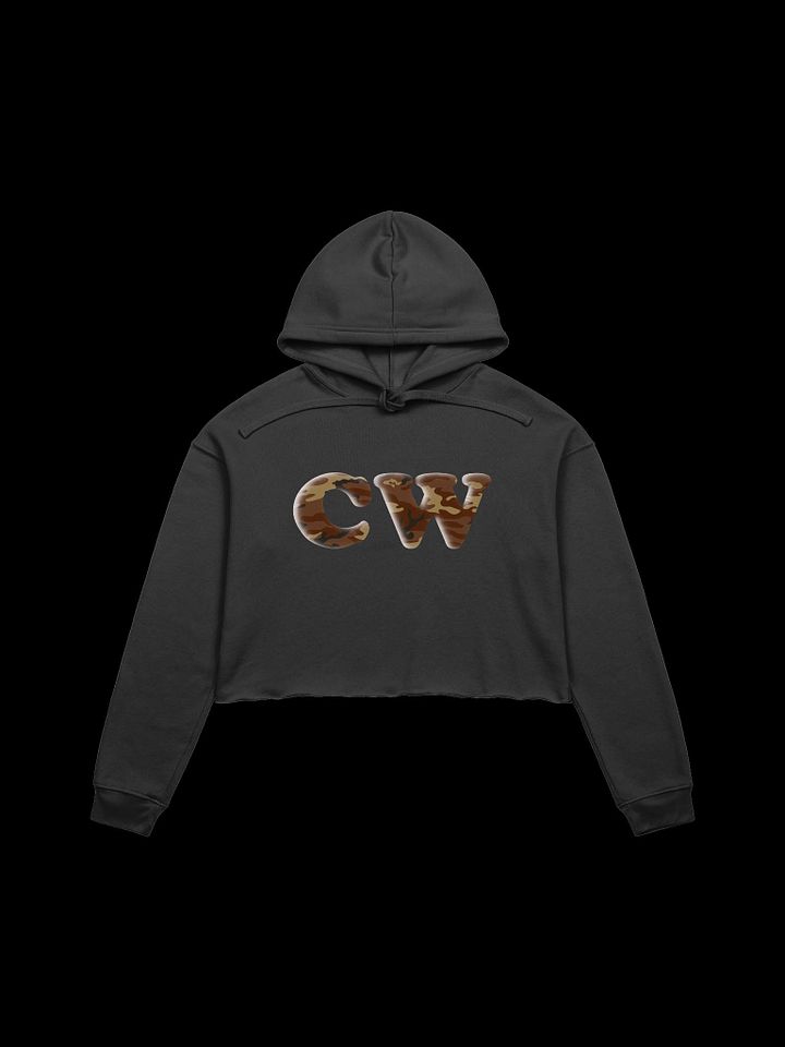 Camouflage CW Crop Hoodie product image (1)