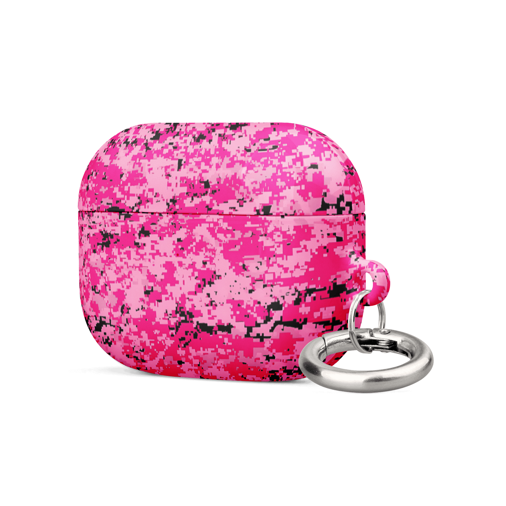 Pink Pixel Camo AirPods® Case product image (9)