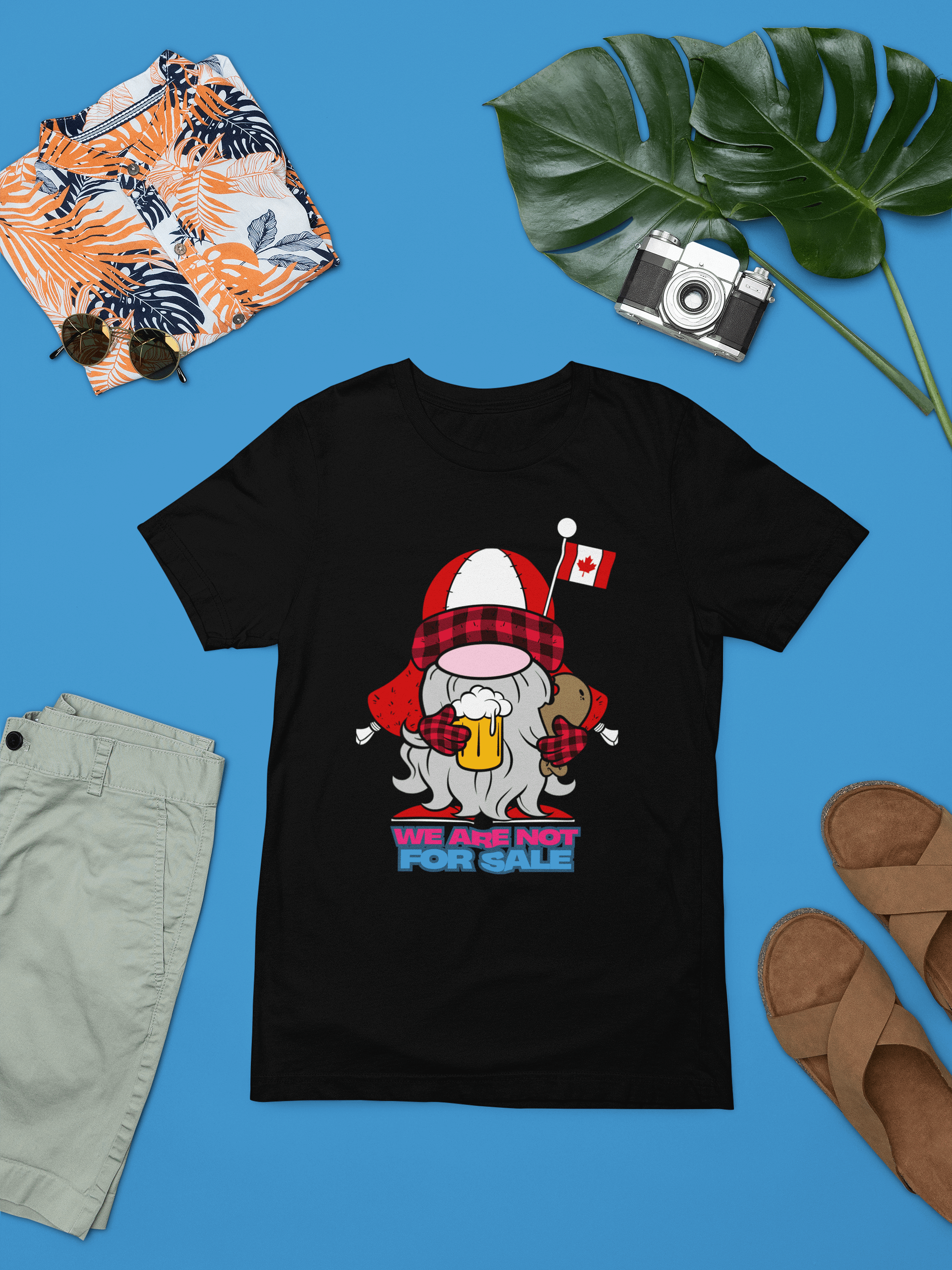 Canadian Gnome Resistance T-Shirt product image (7)