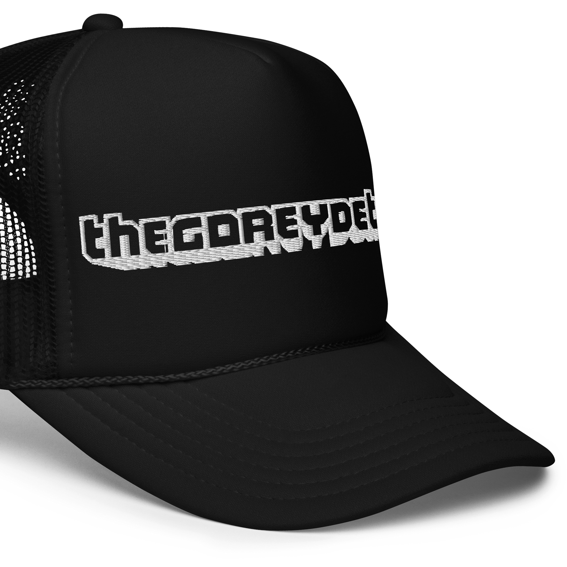 TTV White - Otto Foam Trucker Hat product image (12)