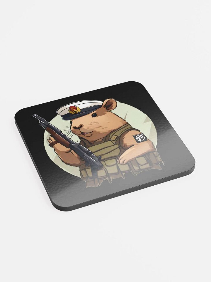 TopFrag™ Cappy Glossed Cork Coaster product image (2)