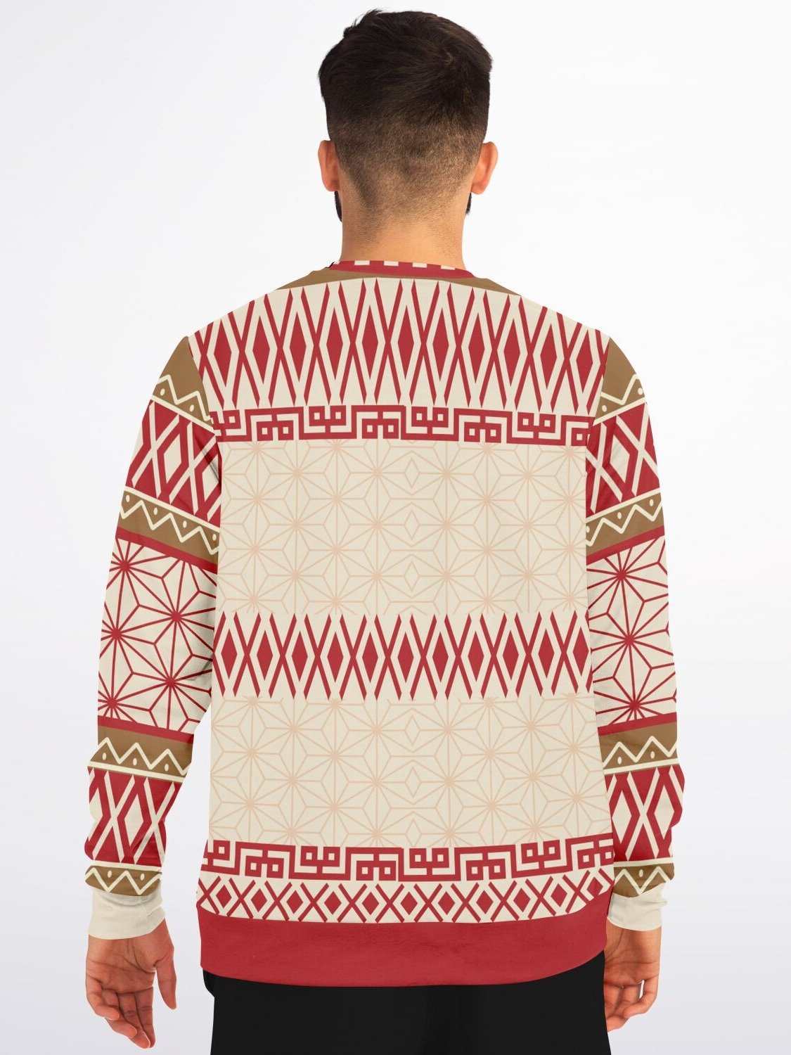 Funny Coffee Lover Sweatshirt "I Want Brew Inside Me" | Festive Christmas Sweater for Coffee Addicts | Cozy & Humorous Winter Gift for Him & Her product image (6)