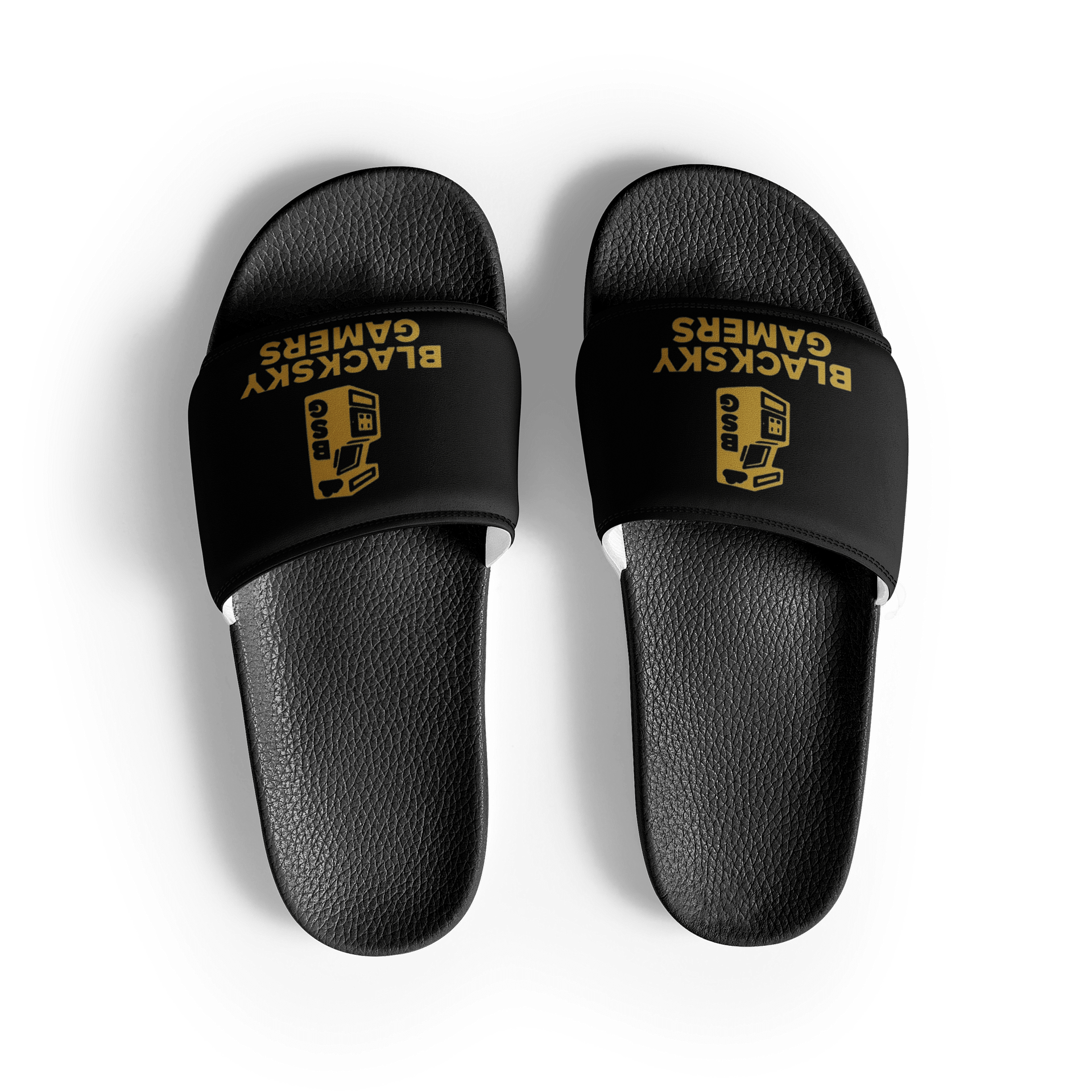 Black Classic BlackSkyGamers Logo Slides (MENS SIZE) product image (3)