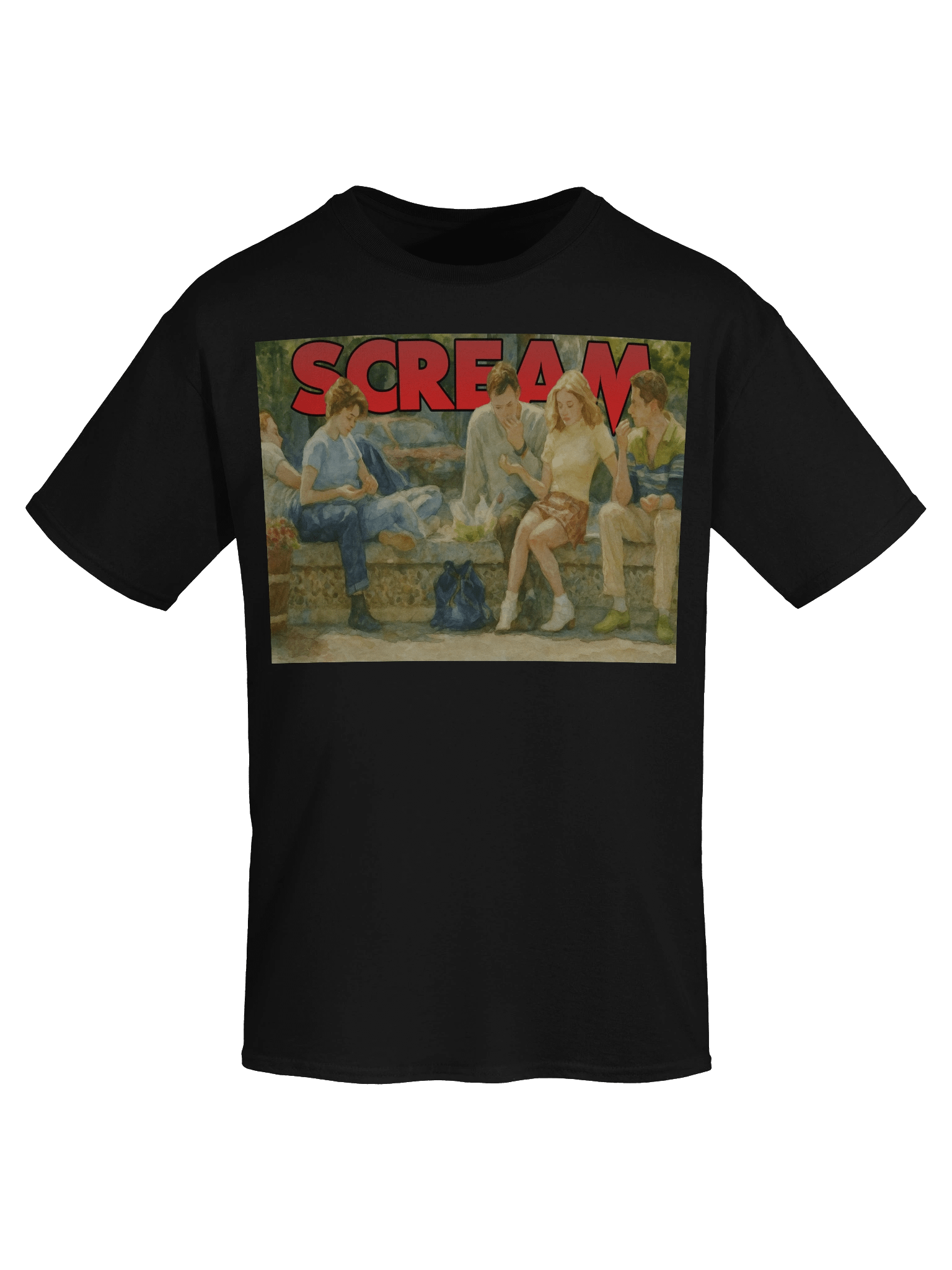 Scream inspired Lunch Break T-Shirt product image (82)