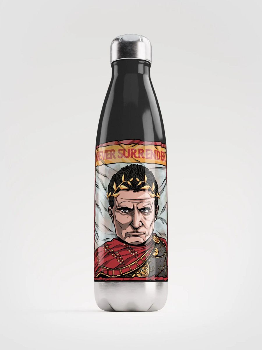 Never Surrender Stainless Steel Water Botlle product image (1)