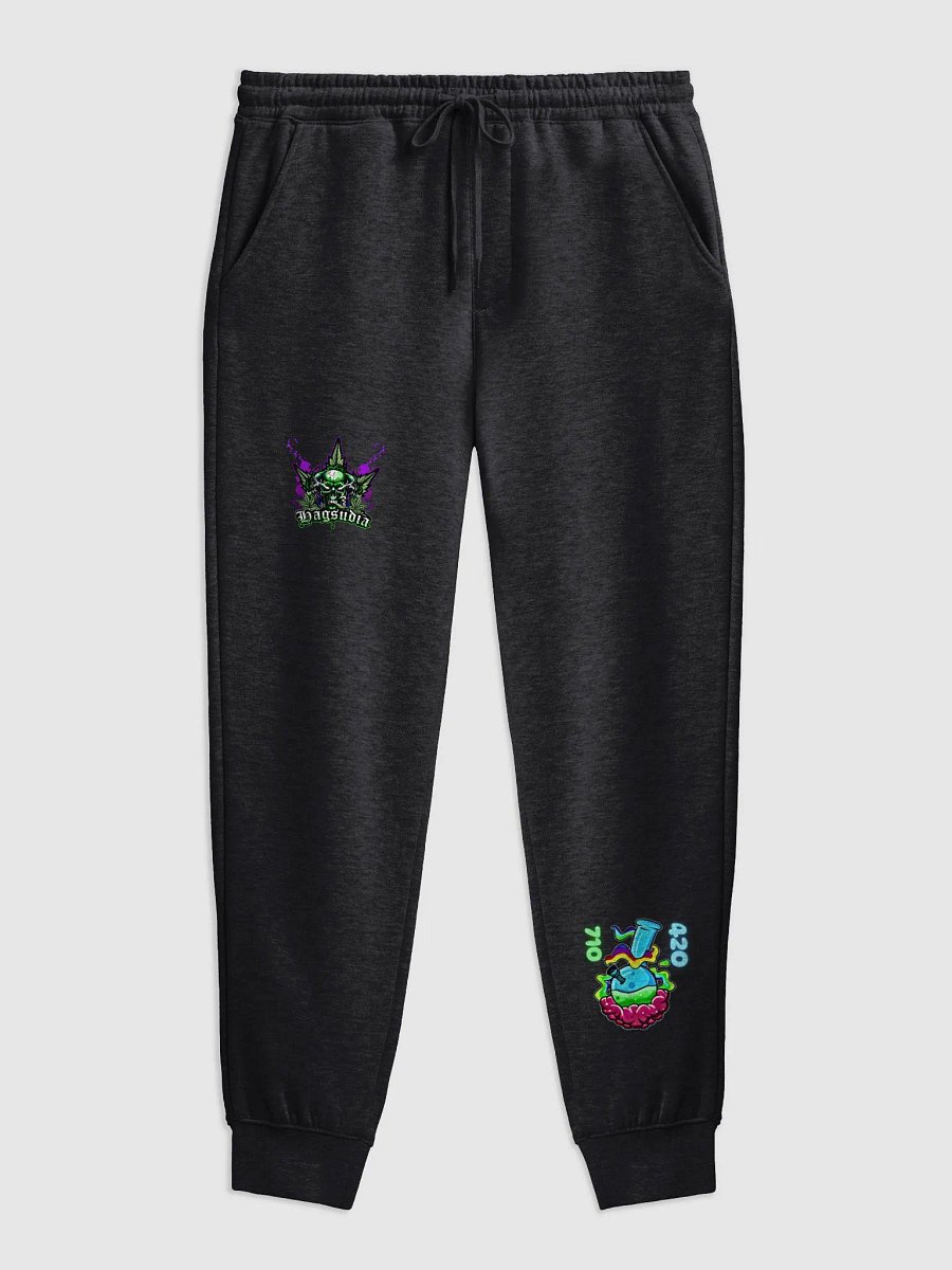 Glowing Skull Marijuana Joggers product image (2)