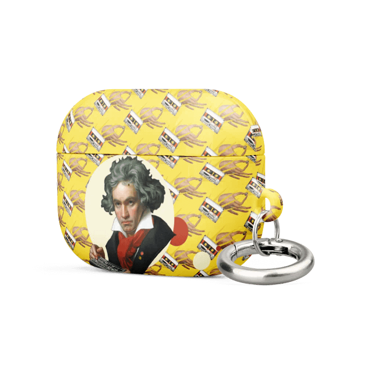 Roland van Beethoven by Frank Fonik, Techno EDM Case for AirPods® product image (9)