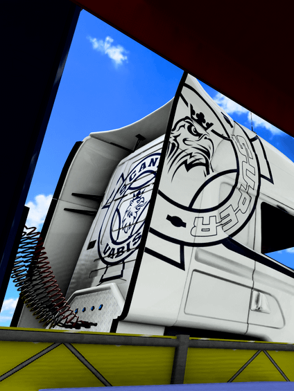 ETS2 Skin Scania V8 RJL Vabis Topline LCB product image (3)