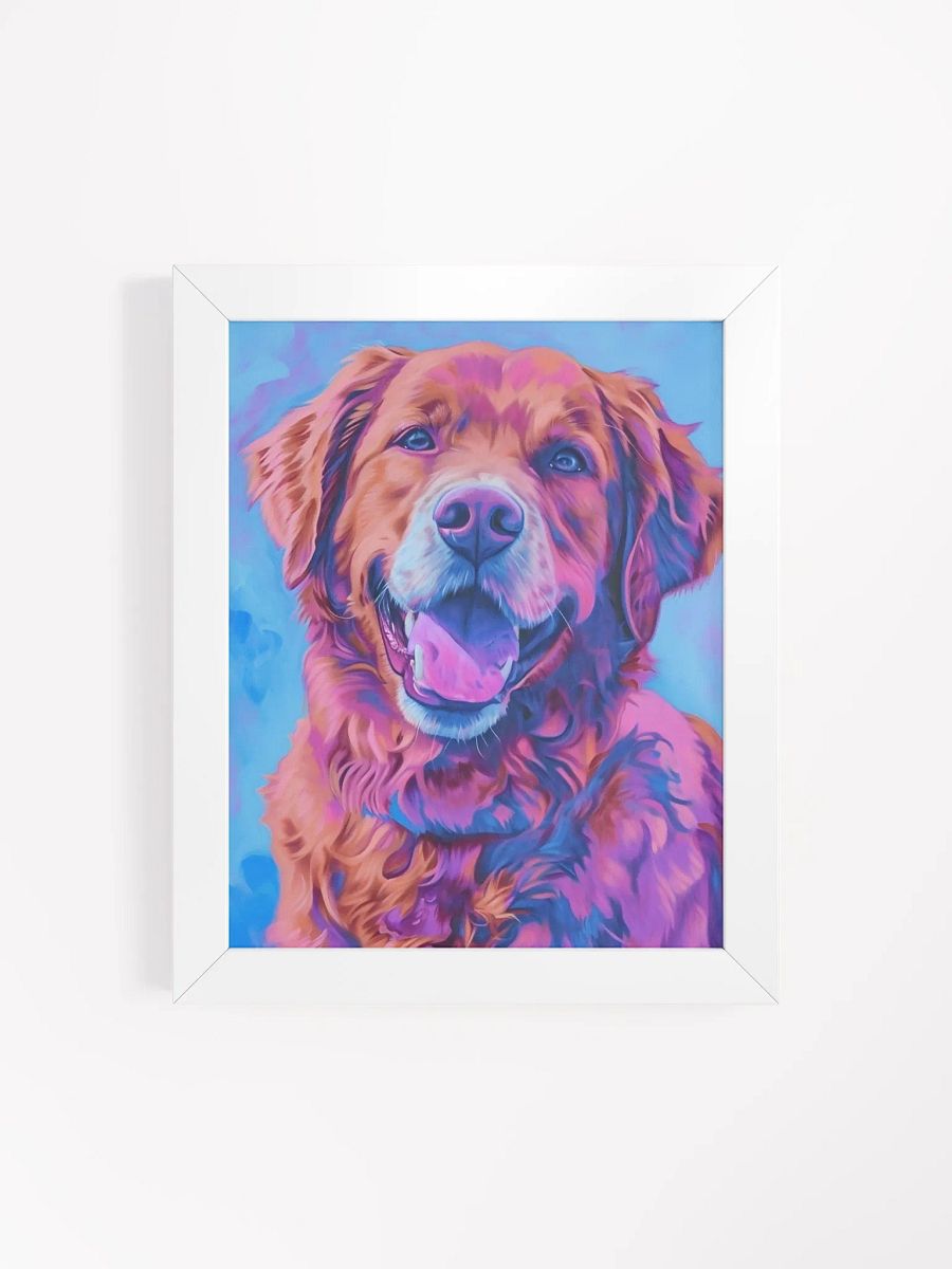 Joyful Retriever Framed Poster product image (4)