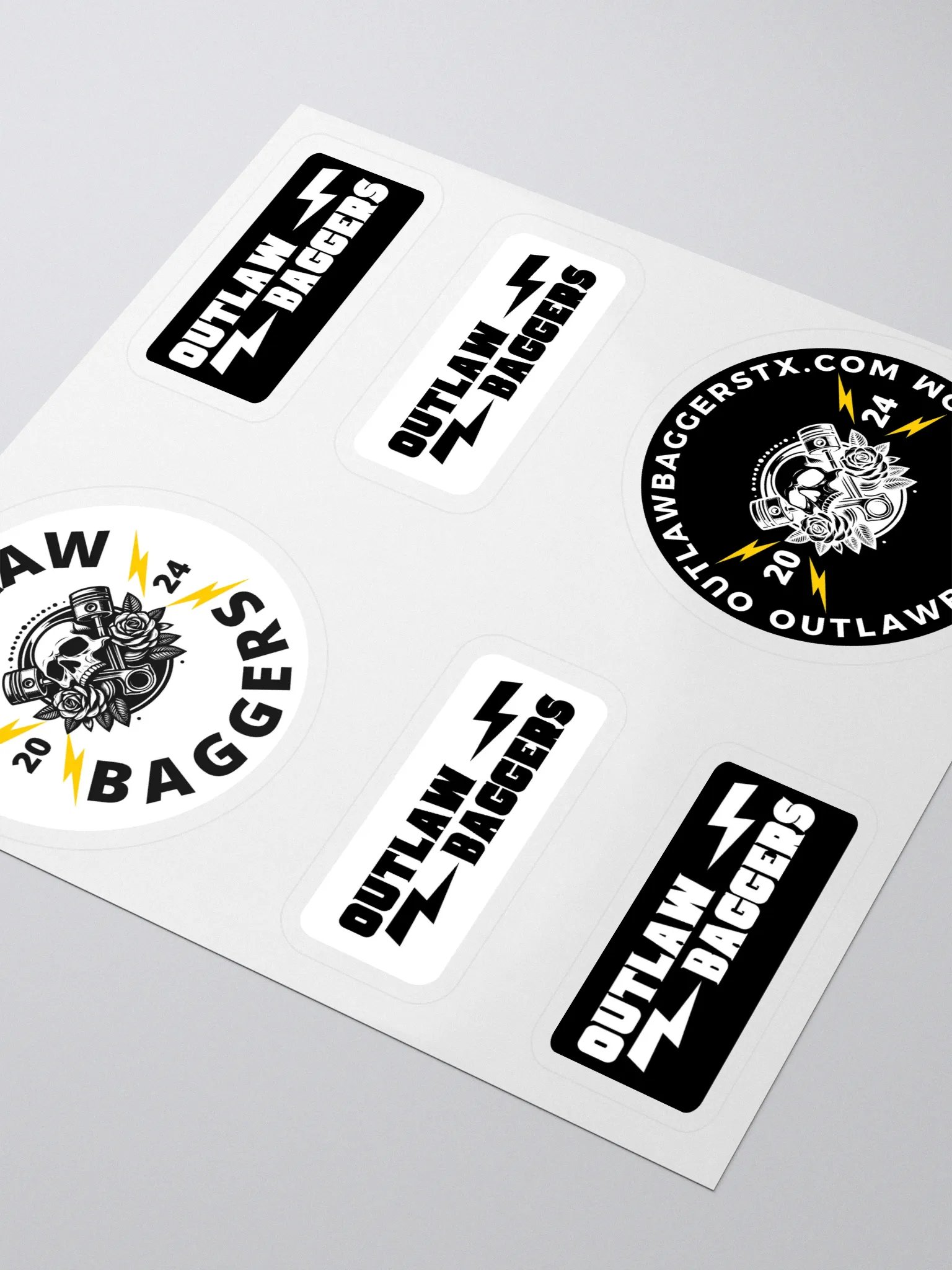 Outlaw Baggers Sticker Pack #1 product image (3)