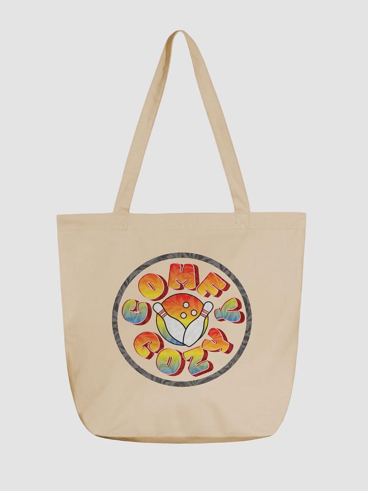 Comfy Cozy Bowling Strike Style Eco-Friendly Tote Bag product image (5)