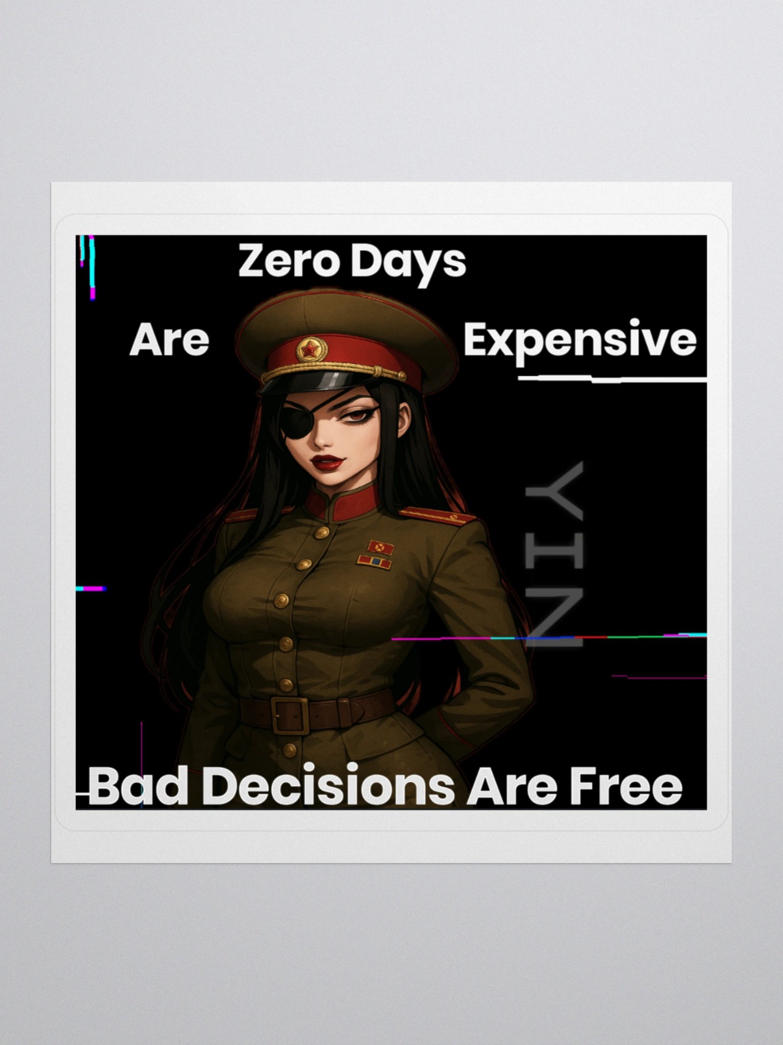Yin - Bad Decisions - Sticker product image (1)