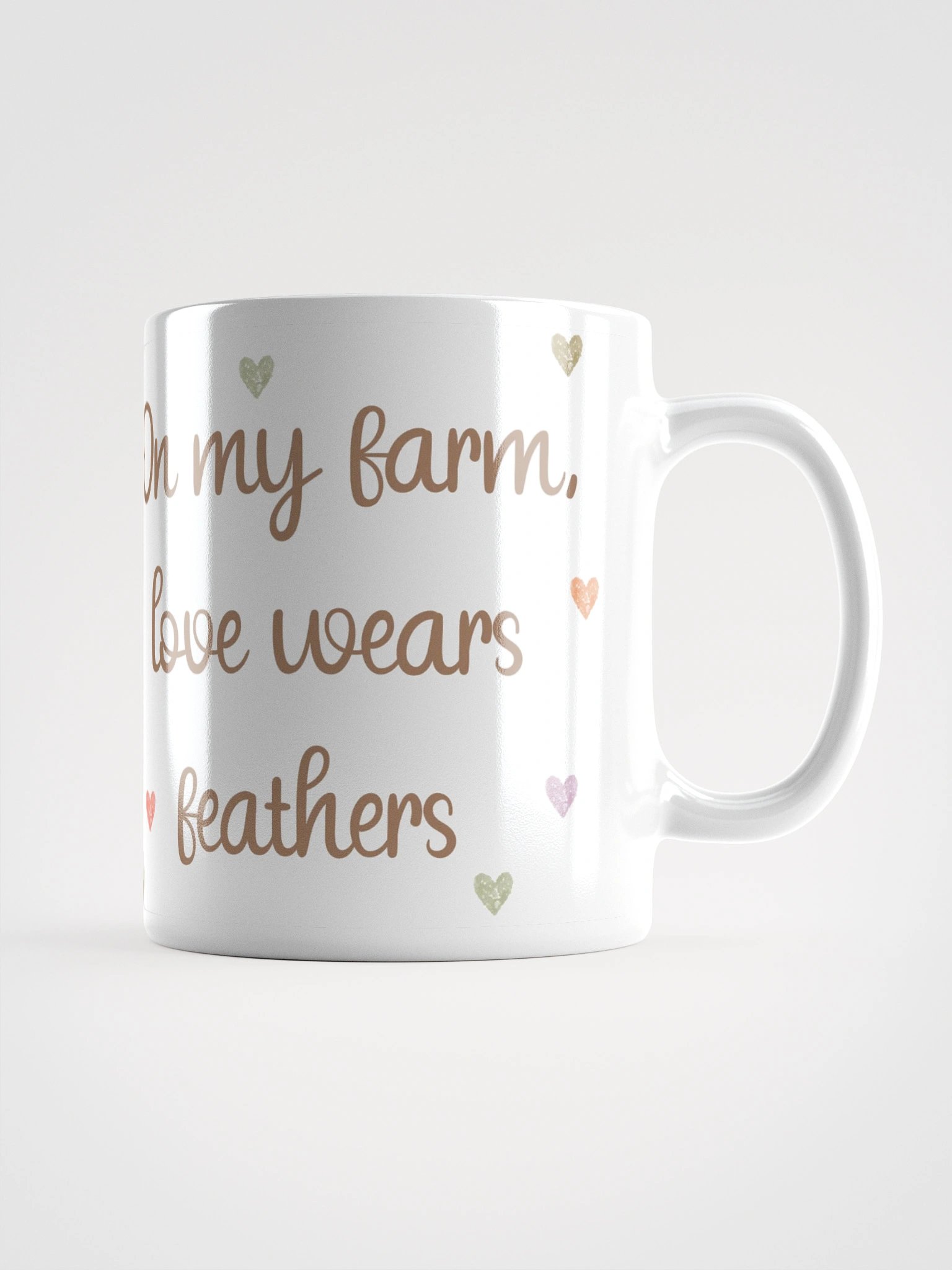 Feathered Farmhouse Love Mug product image (2)