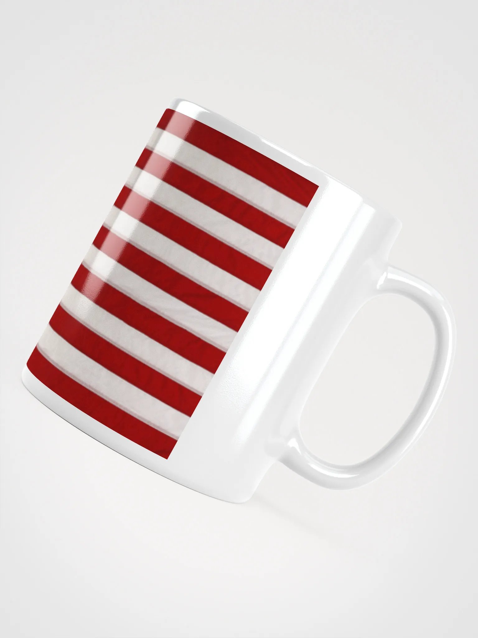 US Flag White Glossy Mug product image (12)