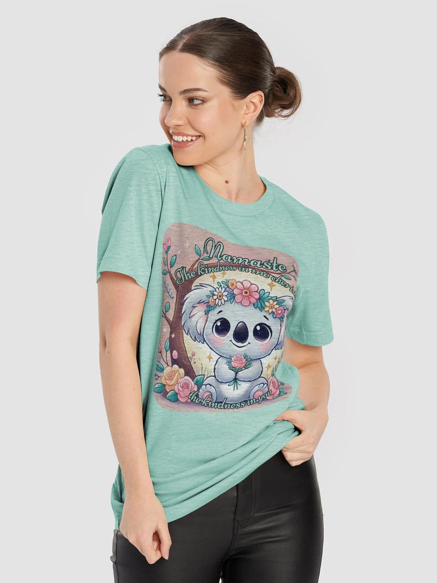 Namaste Koala (Bella+Canvas Supersoft T-Shirt) product image (3)