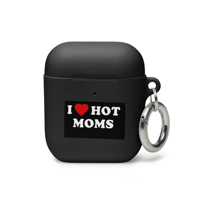 I <3 Hot Moms AirPods Case product image (1)