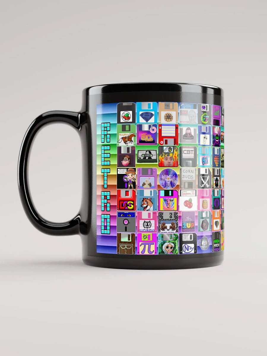 Floppy Project Mug (black) product image (6)