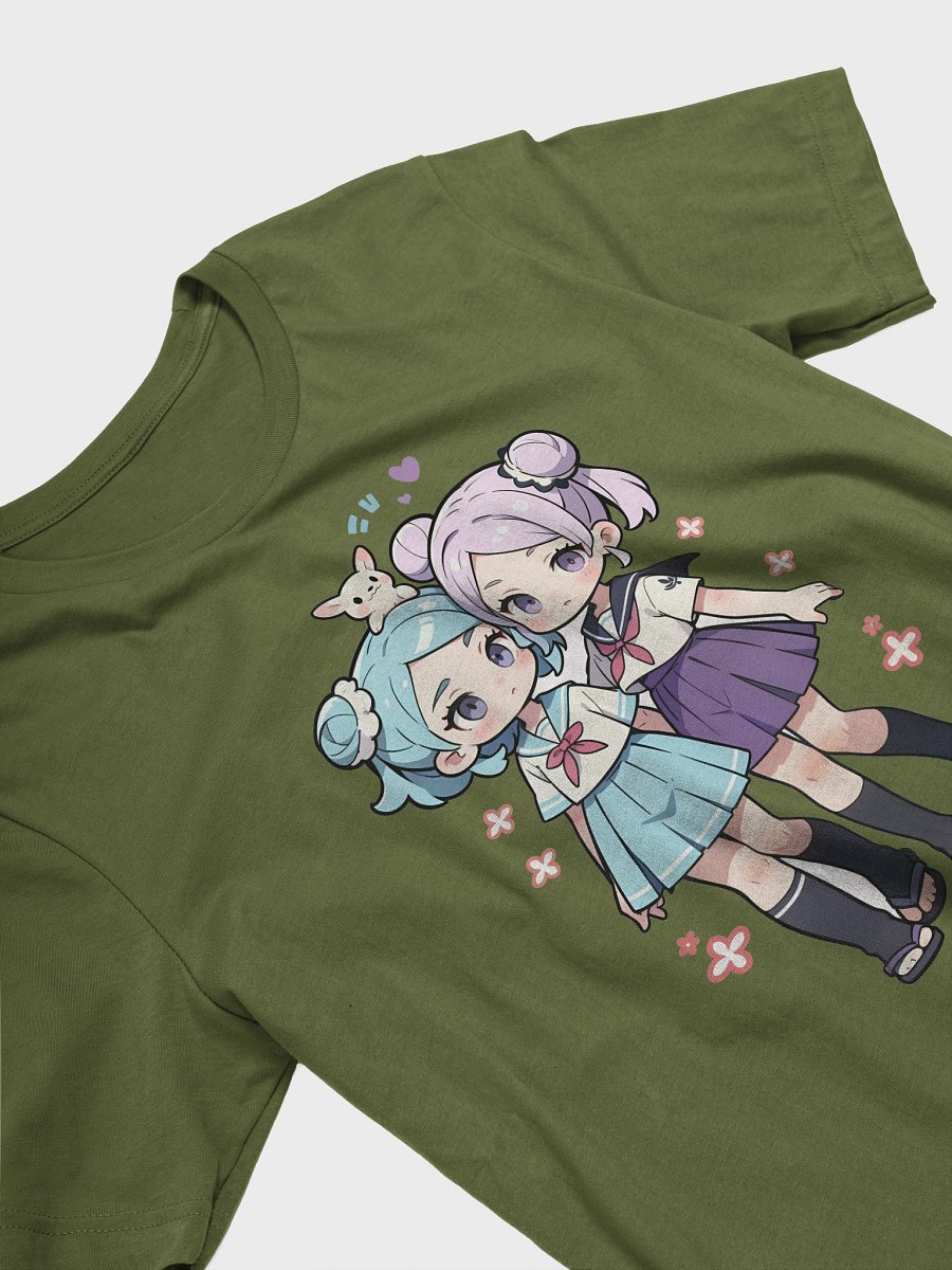 Anime School Girls Graphic Tee product image (27)