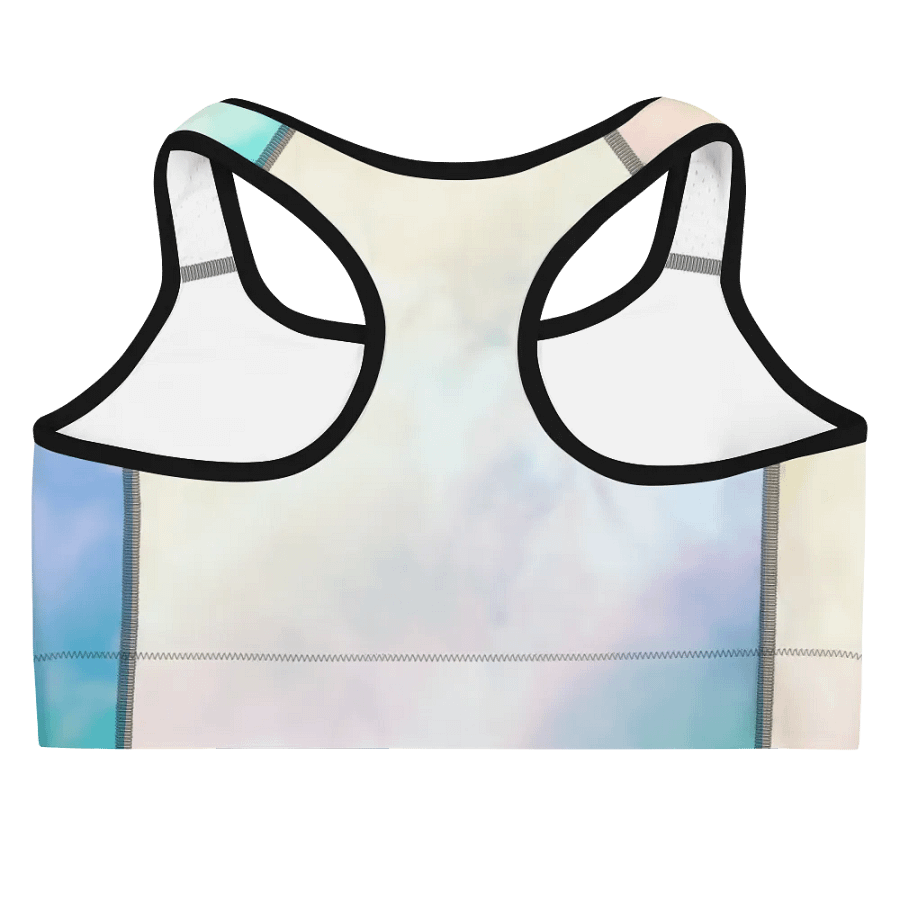 Blur cloud rainbow Design Sports Bra - V1 product image (9)