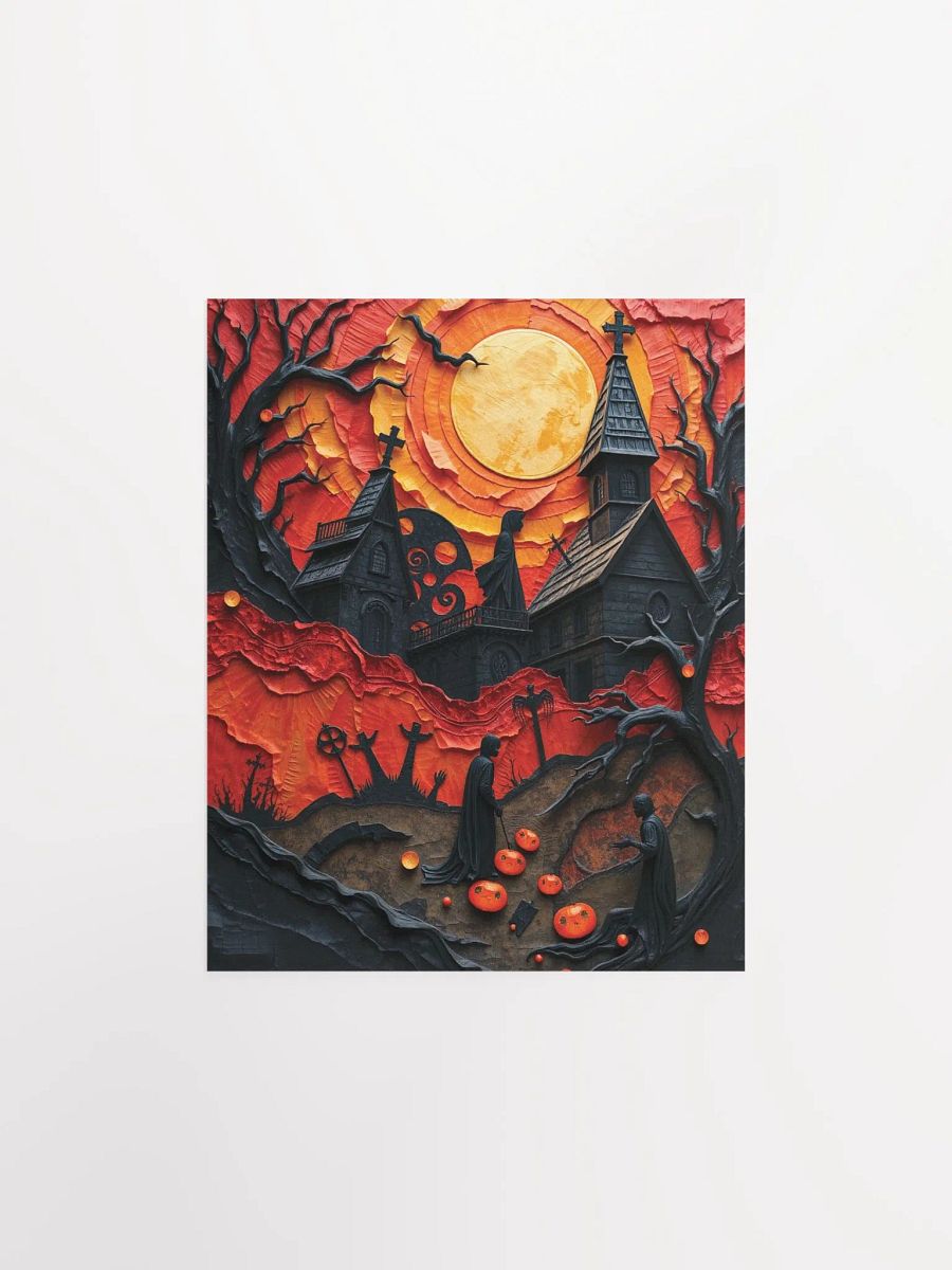 Gothic Moonlit Landscape Poster product image (12)